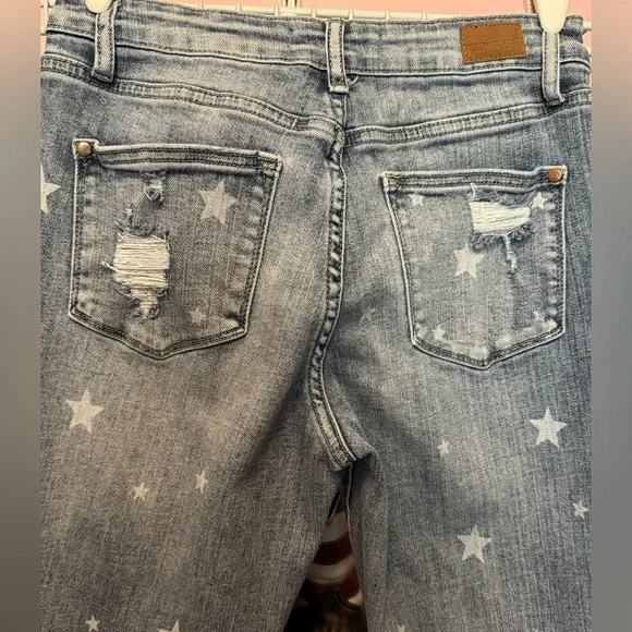 Judy Blue star ⭐️ jeans, size 7/28 - Picture 9 of 9